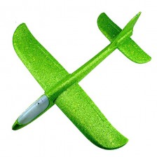 Avion planor din polistiren cu Led, 47 cm
