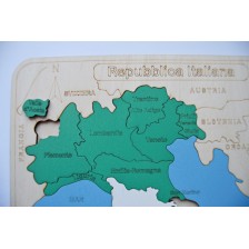 Puzzle Harta Italiei