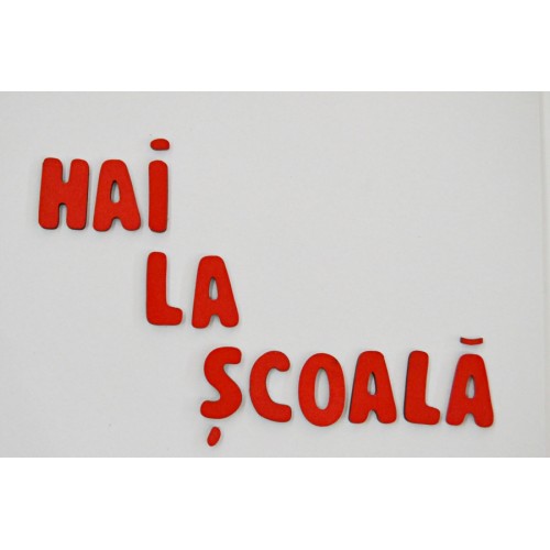 Set litere colorate