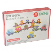 Tren magnetic cu cifre 